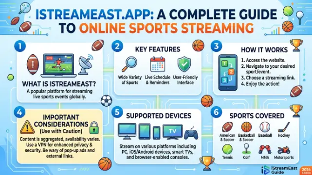 What Is istreameast.app