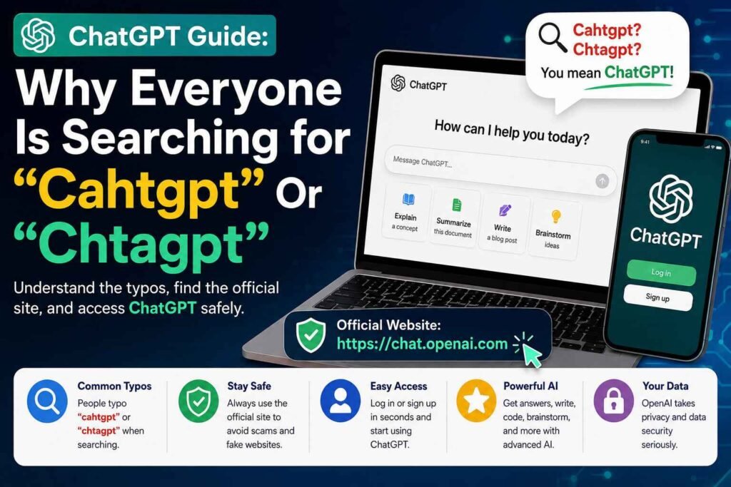 ChatGPT Guide: Why Everyone Is Searching for "Cahtgpt" Or "Chtagpt"
