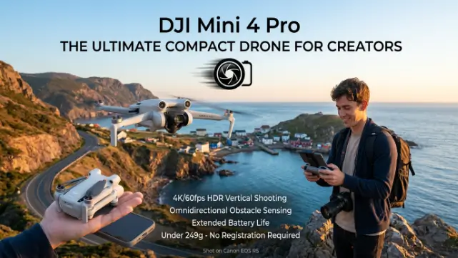 DJI Mini 4 Pro: The Ultimate Compact Drone for Creators