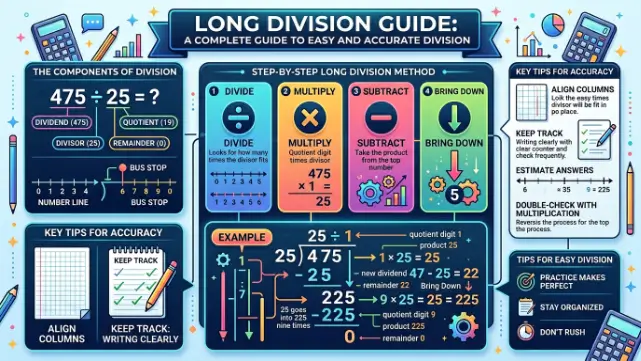 Long Division Calculator: A Complete Guide to Easy and Accurate Division
