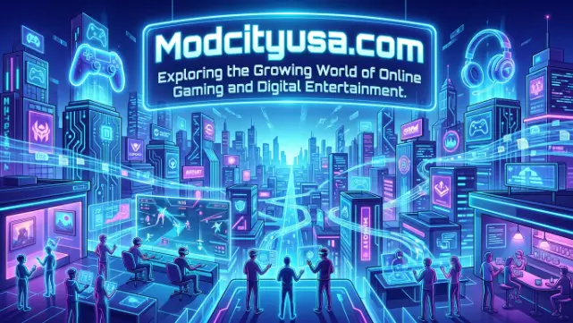 Modcityusa.com: Exploring the Growing World of Online Gaming and Digital Entertainment