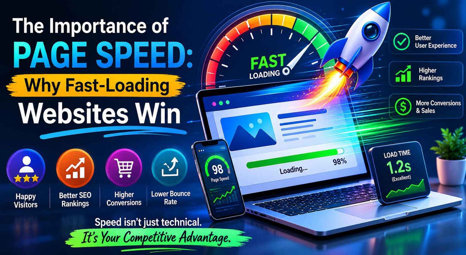 The Importance of Page Speed: Why Fast-Loading Websites Win