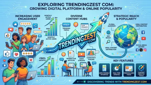 Trendingzest com Exploring the Growing Digital Platform and Its Online Popularity