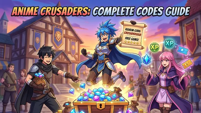 Anime Crusaders Codes Complete Guide to Free Rewards, Gems