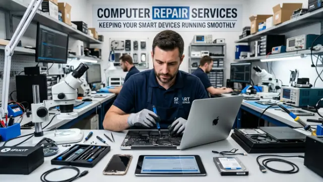 Computer Repair Services Smart Devices Running Smoothly