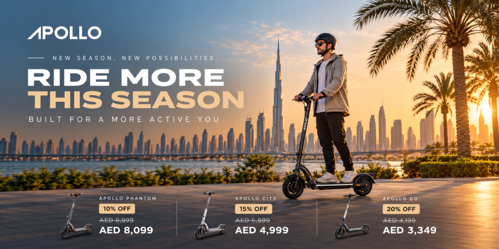 Best Electric Scooters in the UAE for the Cooler Season Ahead